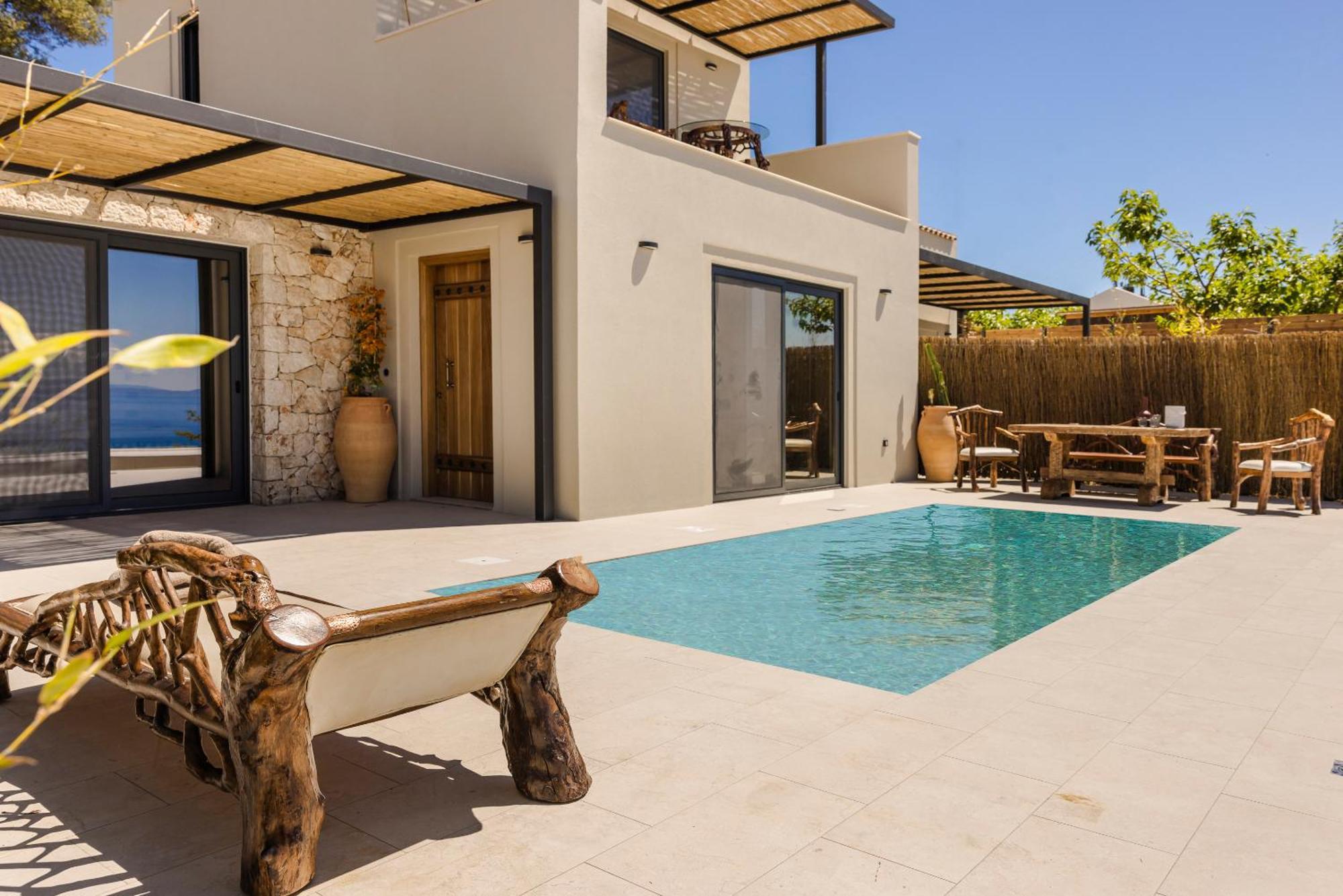Hilaritas Luxury Suites Sea View, Private Pool & Jacuzzi Paradise Ratzaklion Luaran gambar