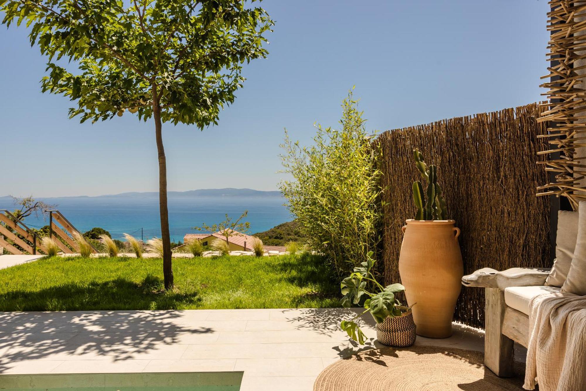 Hilaritas Luxury Suites Sea View, Private Pool & Jacuzzi Paradise Ratzaklion Luaran gambar